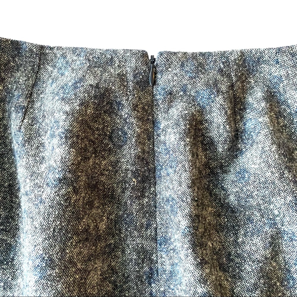 Albert Nipon Silk Wool Blend Tweed Flare Peplum M… - image 5